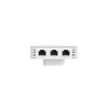 ACCESS POINT TP-LINK wireless Wi-Fi 7 Tri-Band BE3600 Mbps, cu 1×2.5G PoE input port, 1×2.5G pass-through port, 2×Gigabit RJ45 downlink, 4 antene interne, IEEE802.3at/bt PoE, WiFi 7, montare pe perete 