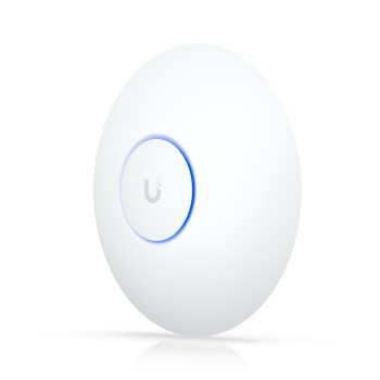 Ubiquiti UniFi U7-LR Long-Range Compact, ceiling-mount WiFi 7 AP with 5 spatial streams and extended signal range 
