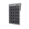 Tastatura Trust numerica Xalax WS, gri 
