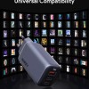 Alimentator retea Aukey, PA-B6U GR, 67W, fast charge, 1 x USB-A, 2 x USB-C, gri, 