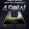 Alimentator retea Aukey, PA-B6U GR, 67W, fast charge, 1 x USB-A, 2 x USB-C, gri, 