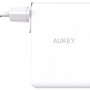 Alimentator retea Aukey, PA-B7O WH, 140W, fast charge, 2 x USB-C, 1 x USB-A, alb, 