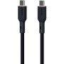 Cablu alimentare si date Aukey, USB Type-C (T) la USB Type-C (T), 1.8m, 480 Mbps, 100W, silicon, negru, 