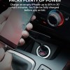 Alimentator Smartphone auto Aukey, CC-A3, 30W, fast charge, alimentare bricheta, 1 x USB-C, 1 x USB-A, negru, 