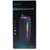 BOXA SPACER portabila bluetooth, ROCKER-BK, RMS: 10W (5W x 2), RGB, acumulator 1800mAh, timp de functionare pana la 5 ore, pana la 10m, AUX, FM radio, microSD, USB, incarcare USB Type-C, BLACK, 