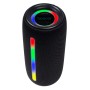 BOXA SPACER portabila bluetooth, ROCKER-BK, RMS: 10W (5W x 2), RGB, acumulator 1800mAh, timp de functionare pana la 5 ore, pana la 10m, AUX, FM radio, microSD, USB, incarcare USB Type-C, BLACK, 