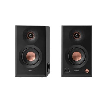 BOXE EDIFIER 2.0, RMS: 110W (2 x 30W + 2 x 15W + 2 x 10W), studio monitor, BT v6.0, volum, high freq, low freq, intrare jack 6.35 TRS balanced, XLR balanced, RCA/AUX, black, 