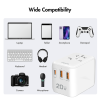 ALIMENTATOR retea 220V LOGILINK, universal, 1 x USB-C,  2 x USB-A, maxim 12V/1.67A, PD 20W, suport OCP/OVP/OHP/SCP, compatibil EU/AUS/US/UK, alb, 