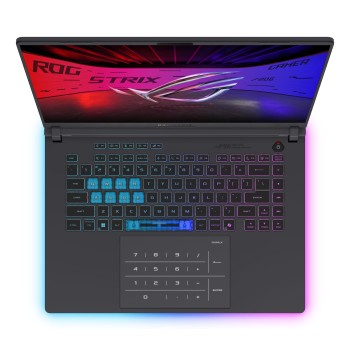 ASUS ROG Strix G16 Intel Core Ultra 9 16inch 2.5K 32GB 2TB PCIe 4.0 NVMe M.2 SSD Intel UHD Graphics NoOS 2Y PUR Eclipse Gray 