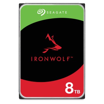 Bundle SEAGATE NAS HDD 2x8TB IronWolf 7200rpm 6Gb/s SATA 256MB cache 8.9cm 3.5inch 24x7 CMR for NAS and RAID Rackmount systems BLK 