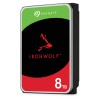 Bundle SEAGATE NAS HDD 8x8TB IronWolf 7200rpm 6Gb/s SATA 256MB cache 8.9cm 3.5inch 24x7 CMR for NAS and RAID Rackmount systems BLK 