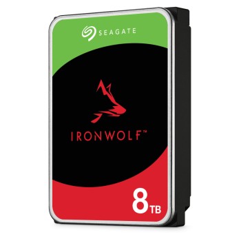 Bundle SEAGATE NAS HDD 8x8TB IronWolf 7200rpm 6Gb/s SATA 256MB cache 8.9cm 3.5inch 24x7 CMR for NAS and RAID Rackmount systems BLK 