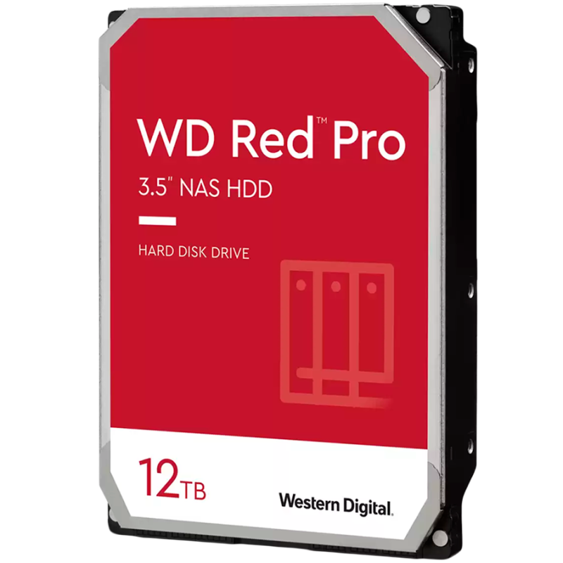 WD Red Pro 12TB SATA 6Gb/s 512MB Cache Internal 3.5inch 24x7 7200rpm 