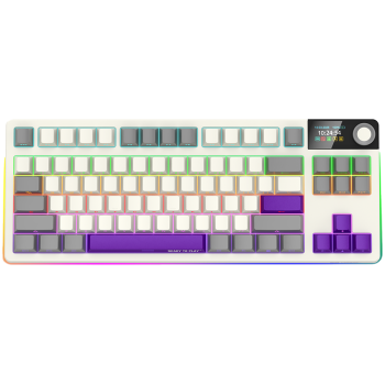 LORGAR KBP70TKLW, Wireless TKL Mechanical Gaming Keyboard Pro, Beige, EN layout 