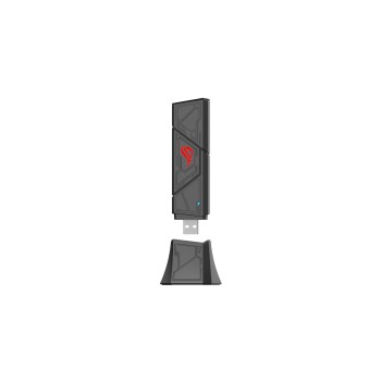 Adaptor Asus WiFi 7 tri-band BE6500, 6GHz banda4096-QAM suport, functionare multi link(MLO) 