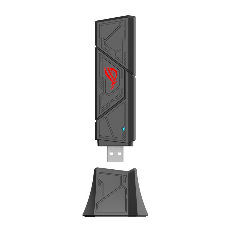 Adaptor Asus WiFi 7 tri-band BE6500, 6GHz banda4096-QAM suport, functionare multi link(MLO) 