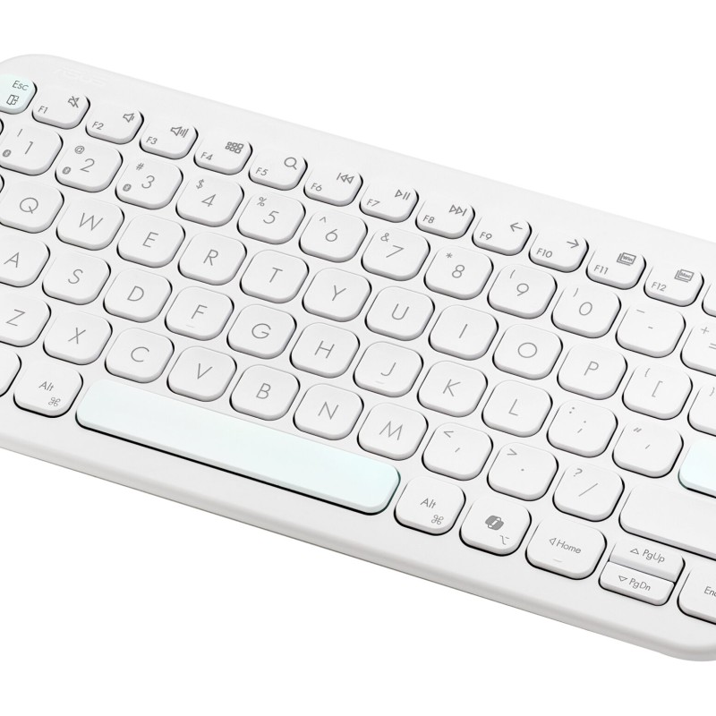 ASUS KW100 KEYBOARD WHITE 