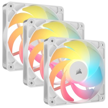 Ventilator Corsair RS Series RS120 Reverse ARGB, 3x 120mm, Alb 