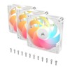 Ventilator Corsair RS Series RS120 Reverse ARGB, 3x 120mm, Alb 