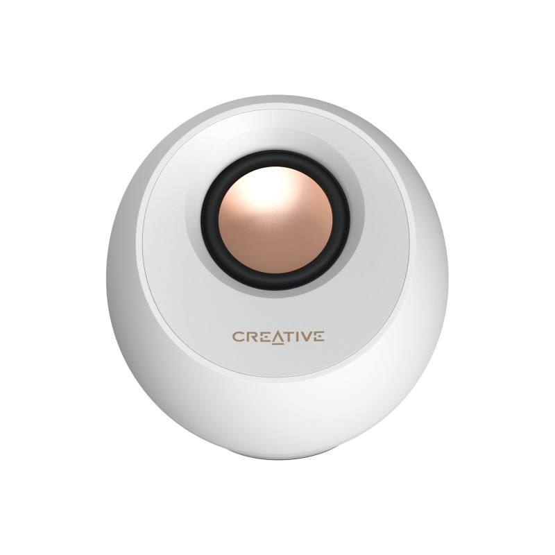 CREATIVE PEBBLE PRO 2.0 Speakers - white 