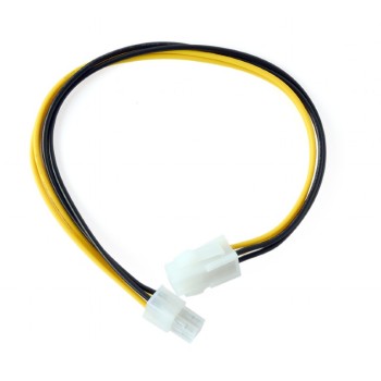 CABLU alimentare GEMBIRD, prelungitor ATX 4-pin (T) la ATX 4-pin (M), 0.3m, 