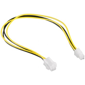 CABLU alimentare GEMBIRD, prelungitor ATX 4-pin (T) la ATX 4-pin (M), 0.3m, 