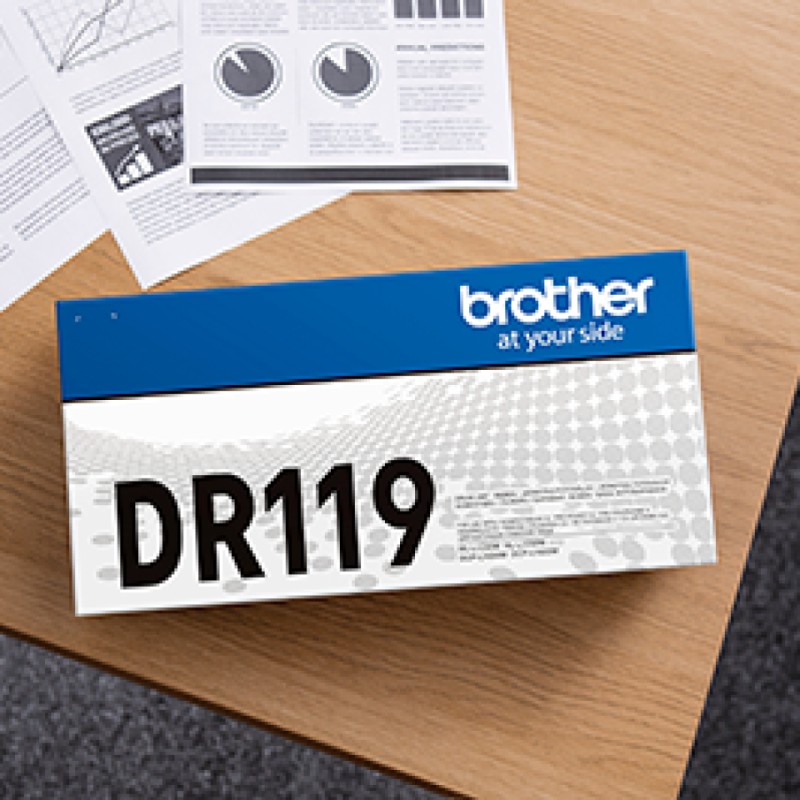 Drum Unit Original Brother Black, DR119, pentru HL-L1230|L1630W10K, incl.TV 0.8 RON, 