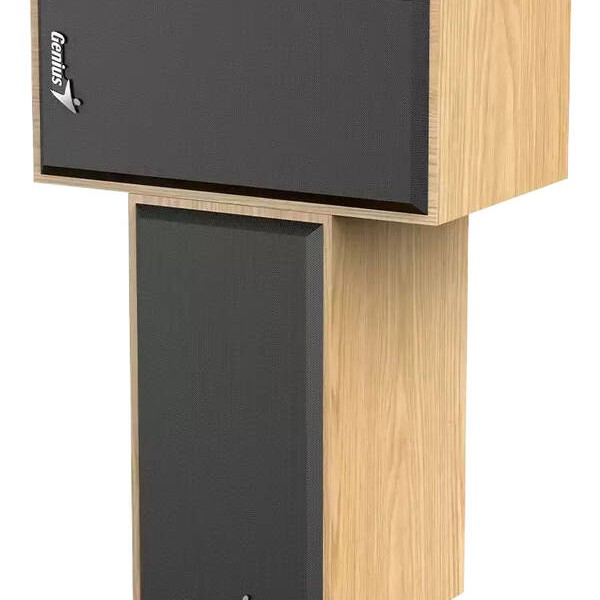 BOXE GENIUS 2.0, RMS: 6W (2 x 3W), USB power, pine wood, #SP-HF180