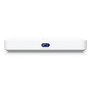 Ubiquiti UniFi UCG-Fiber-EU Desktop 10G Cloud Gateway with integrated PoE switch, Includes full UniFi application, 5 Gbps routing with IDS/IPS, 10G SFP+ and (1) 10 GbE RJ45 WAN port, 10G SFP+ LAN port 
