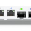 Ubiquiti UniFi UCG-Fiber-EU Desktop 10G Cloud Gateway with integrated PoE switch, Includes full UniFi application, 5 Gbps routing with IDS/IPS, 10G SFP+ and (1) 10 GbE RJ45 WAN port, 10G SFP+ LAN port 
