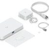 Ubiquiti UniFi UCG-Fiber-EU Desktop 10G Cloud Gateway with integrated PoE switch, Includes full UniFi application, 5 Gbps routing with IDS/IPS, 10G SFP+ and (1) 10 GbE RJ45 WAN port, 10G SFP+ LAN port 