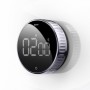 TIMER Baseus Heyo, display LED digital, setare prin rotatie,  alarma sonora, magnet, 3 x baterii AAA(nu sunt incluse) 