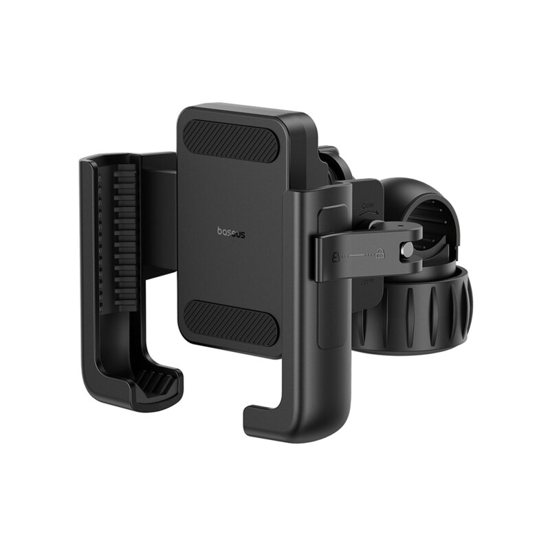 SUPORT bicicleta Baseus GoTrip pt SmartPhone, fixare de bare de diferite dimensiuni, negru 