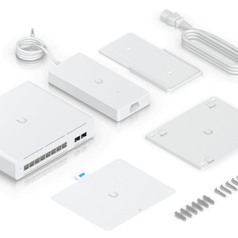 Ubiquiti Layer 3 Etherlighting USW-Pro-XG-8-PoE-EU (8) 10 GbE and (2) 10G SFP+ ports 