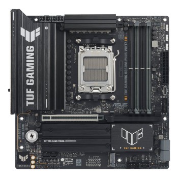 ASUS TUF GAMING B850M-PLUS WIFI7 AM5 4xDDR5 mATX Pciex5 DP HDMI USB MB 