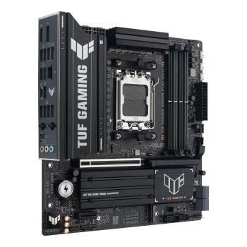 ASUS TUF GAMING B850M-PLUS WIFI7 AM5 4xDDR5 mATX Pciex5 DP HDMI USB MB 
