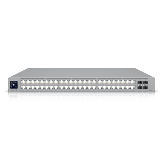 Ubiquiti Layer 3 Etherlighting USW-Pro-XG-48-PoE-EU  (32) 10 GbE, (16) 2.5 GbE PoE, and (4) 25G SFP28 ports 