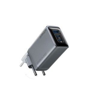 Alimentator retea Anker, Prime GaN, 100W, power delivery, power IQ, 2 x USB-C, 1 x USB-A, gri, 