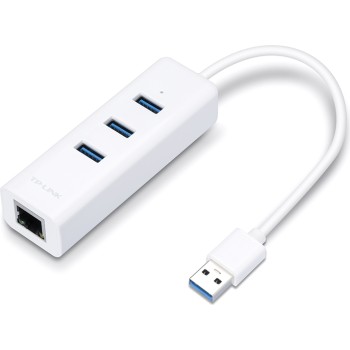 ADAPTOR RETEA TP-LINK , extern, USB 3.0, port RJ-45 | USB 3.0 x 3, 1000 Mbps Gigabit LAN, 