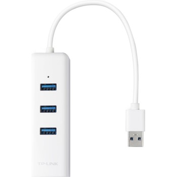 ADAPTOR RETEA TP-LINK , extern, USB 3.0, port RJ-45 | USB 3.0 x 3, 1000 Mbps Gigabit LAN, 