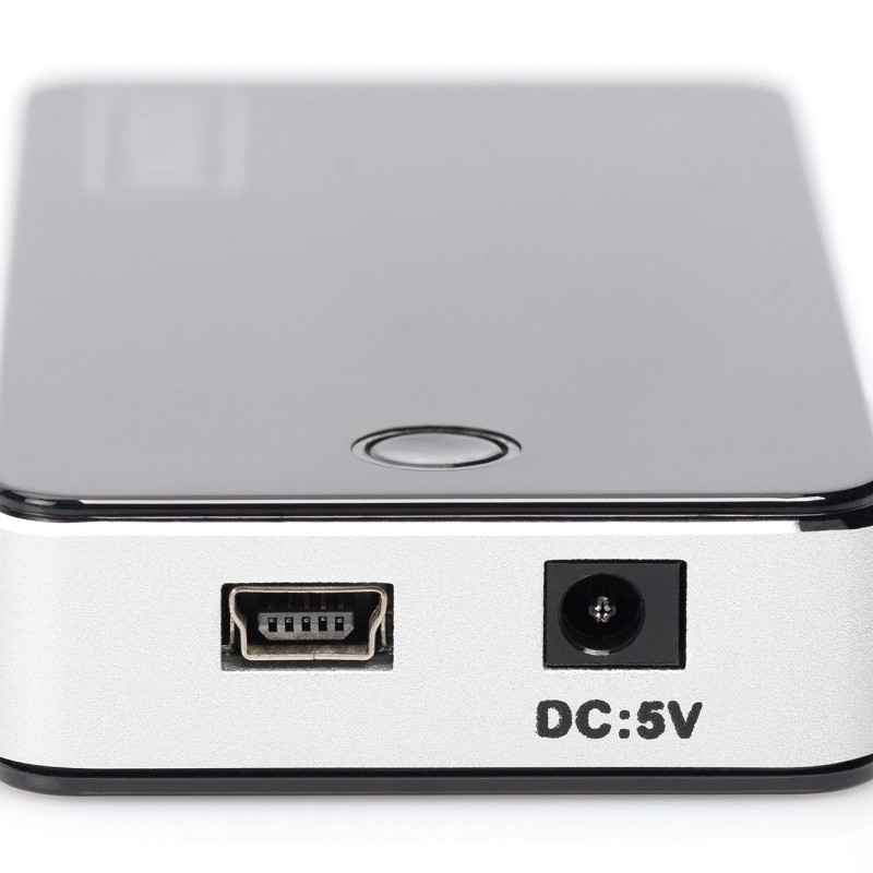 Digitus 7-Port USB 2.0 Hub Active/bk 
