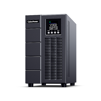 UPS CYBER POWER Online dubla conversie cu sin. pura, cu management, Tower, LCD, 3000VA/2700W, 7x IEC, baterie 6x 12V/9Ah, incarcare pana la 4h, USB, RS232, slot SNMP, APFC, LCD col, EPO, tehn. GreenP, 