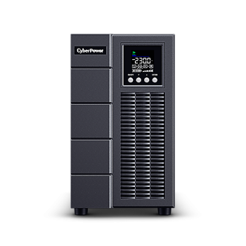 UPS CYBER POWER Online dubla conversie cu sin. pura, cu management, Tower, LCD, 3000VA/2700W, 7x IEC, baterie 6x 12V/9Ah, incarcare pana la 4h, USB, RS232, slot SNMP, APFC, LCD col, EPO, tehn. GreenP, 