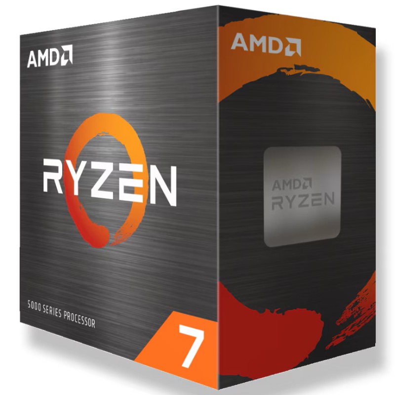 AMD CPU Desktop Ryzen 7 8C/16T 5700 (3.7/4.6GHz, 20MB,65W,AM4) box, with Wraith Stealth Cooler 