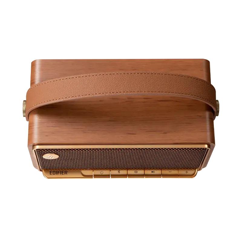 BOXE EDIFIER portabila bluetooth, RMS:  40W (11W + 11W + 18W), microSD, built-in Li-ion up to 19 hours, USB-C, brown, 
