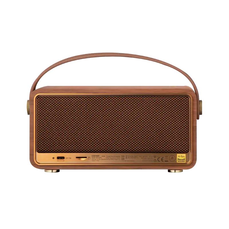 BOXE EDIFIER portabila bluetooth, RMS:  40W (11W + 11W + 18W), microSD, built-in Li-ion up to 19 hours, USB-C, brown, 