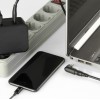 ALIMENTATOR Notebook Universal AC-DC, GEMBIRD, 60W - tensiuni 5V-20V DC la 4.5 A max, 1x USB-A + 1x USB Type-C, conectori M4/M5/M6/M7/M8/M12/M19/M20/M21/M28, cablu 1.5m, negru, 