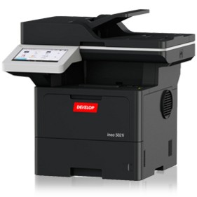 Multifunctional Laser Mono Develop INEO 5021I , A4, Functii: Impr.|Scan.|Cop.|Fax, Vit.Print. 50ppm, Conectivitate:USB|WIFI|RET, Duplex:Da, ADF:DADF(incl.TV 40lei) 