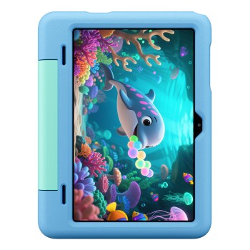 Blackview Tab 20 Kids WiFi 10.1-inch 800x1280 HD 60Hz Unisoc Tiger T310 2Hz 4GB + 64GB 6600mAh  Cam 5MP/8MP WiFi5 Android 15 Bubble Blue 