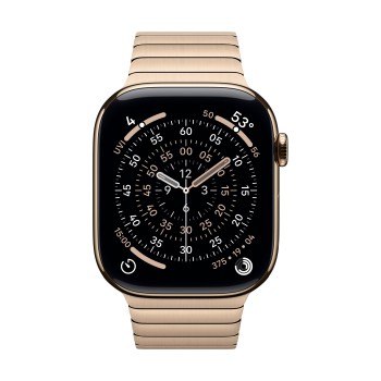 APPLE WATCH 46 GOLD LINK BRACELET-ZML 